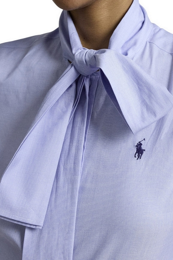 camicia donna fiocco 