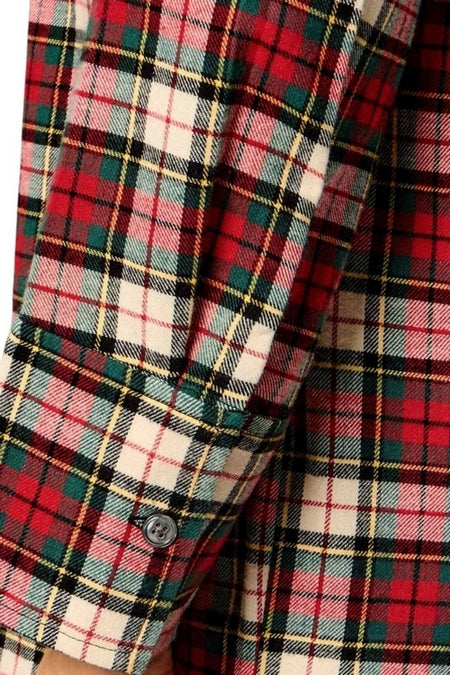camicia da notte fantasia tartan 