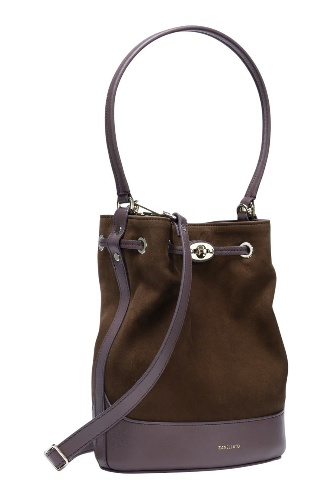 borsa mondà in zashmere camoscio 