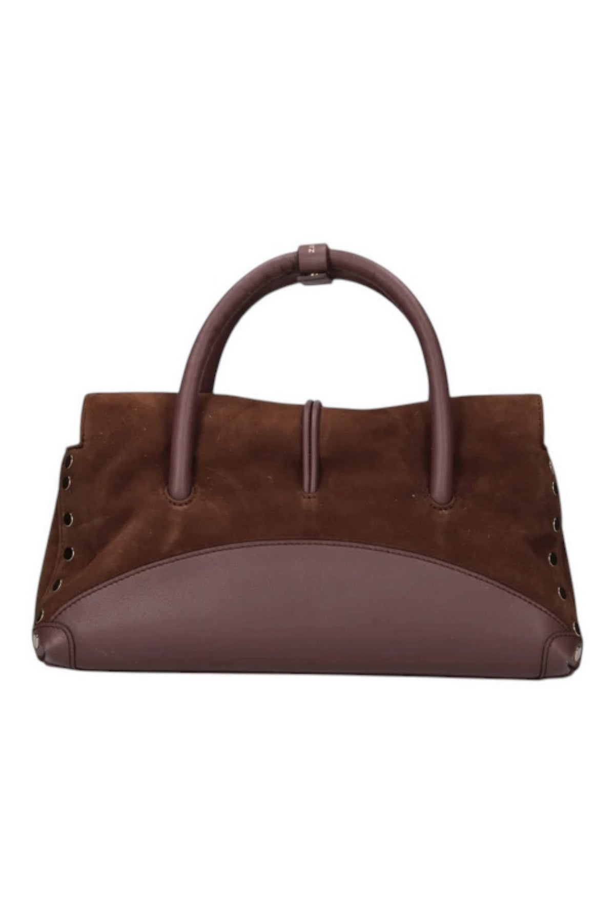 borsa dotta small in camoscio zashmere 
