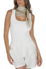 women's foulard bandana beige Gaynor Bongard