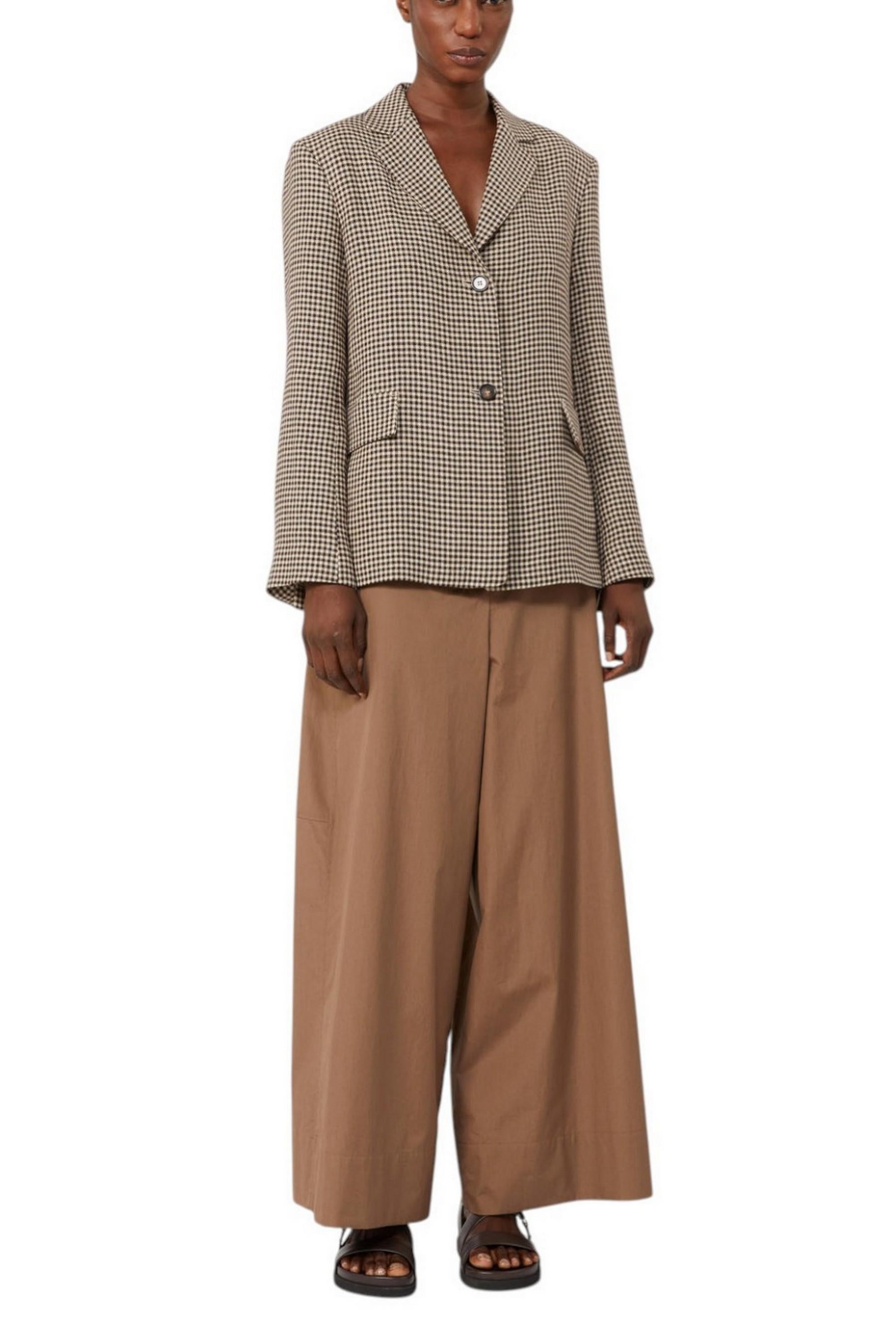pantalone donna gufo castagna 