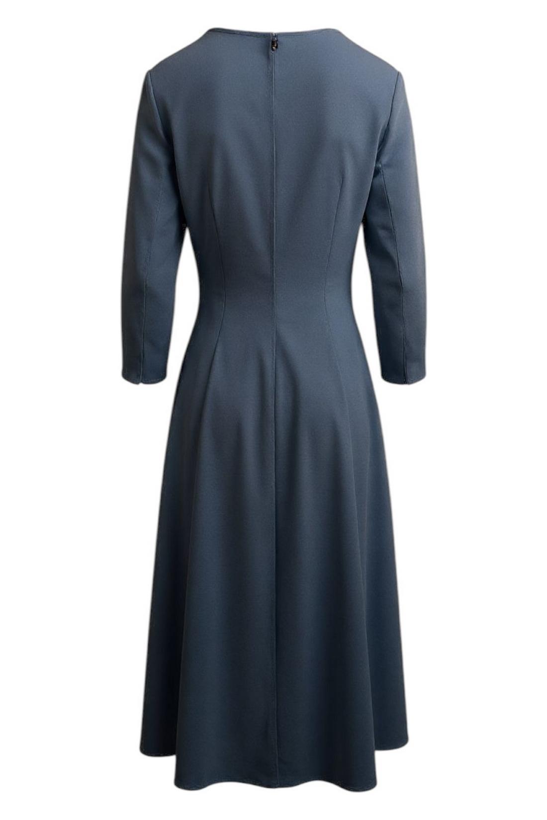 abito donna in crepe neto 