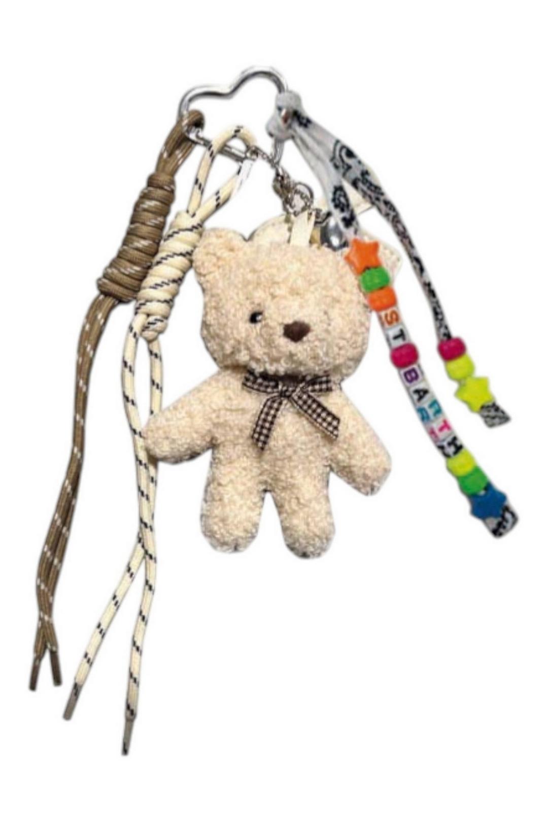 charm donna orso marrone 