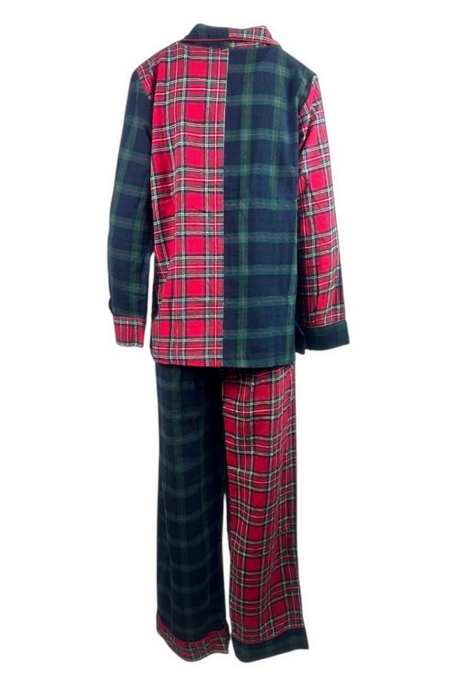 pigiama donna fantasia tartan 