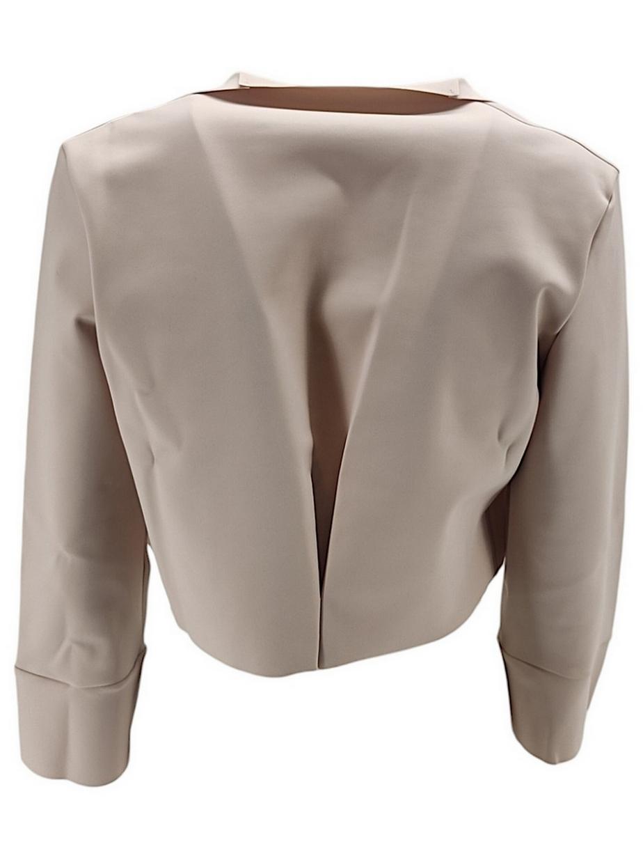 Copri spalle donna in jersey beige 