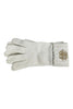 guantes mujer de lana crema Ralph Lauren