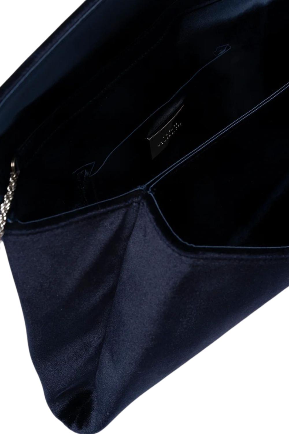 POCHETTE donna BEID VELVET BLU 