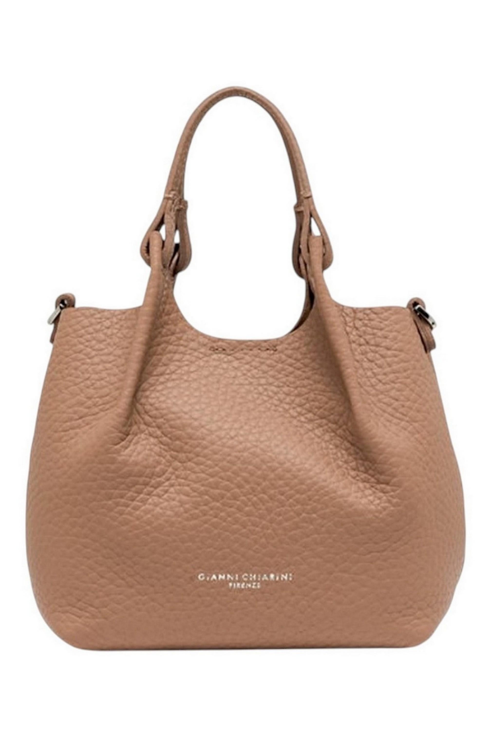 borsa donna dua piccola in pelle tortora 