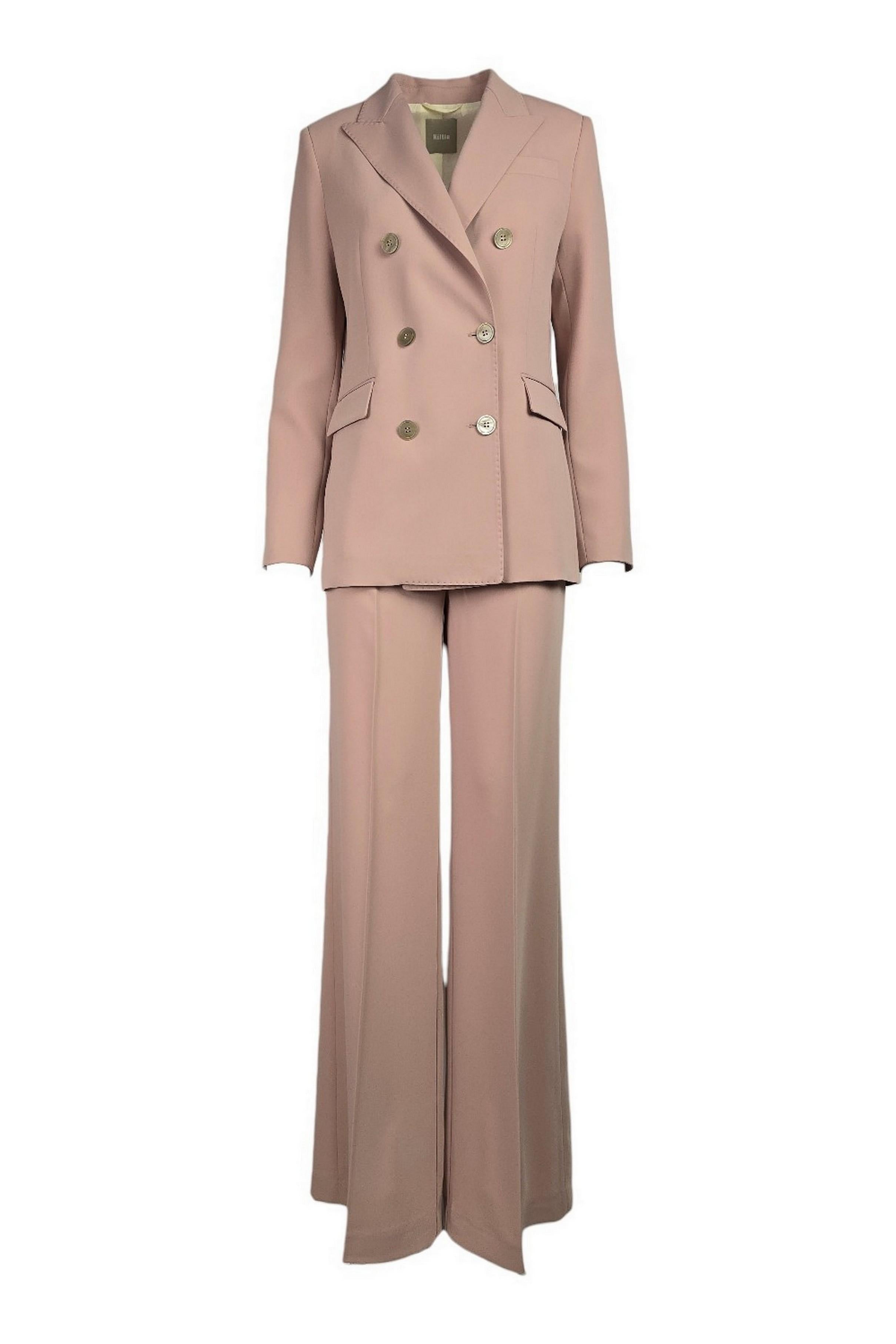 tailleur donna in cady rosa 