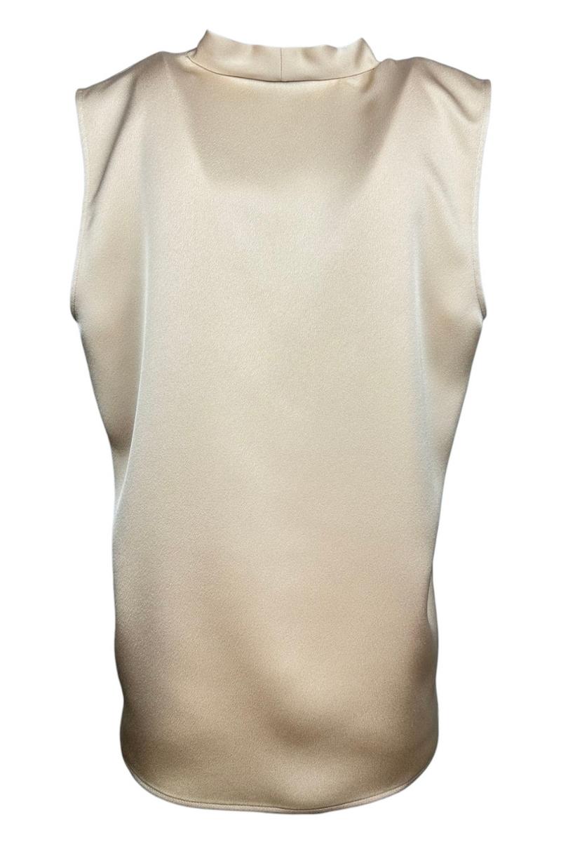 top donna in anvers satin beige 