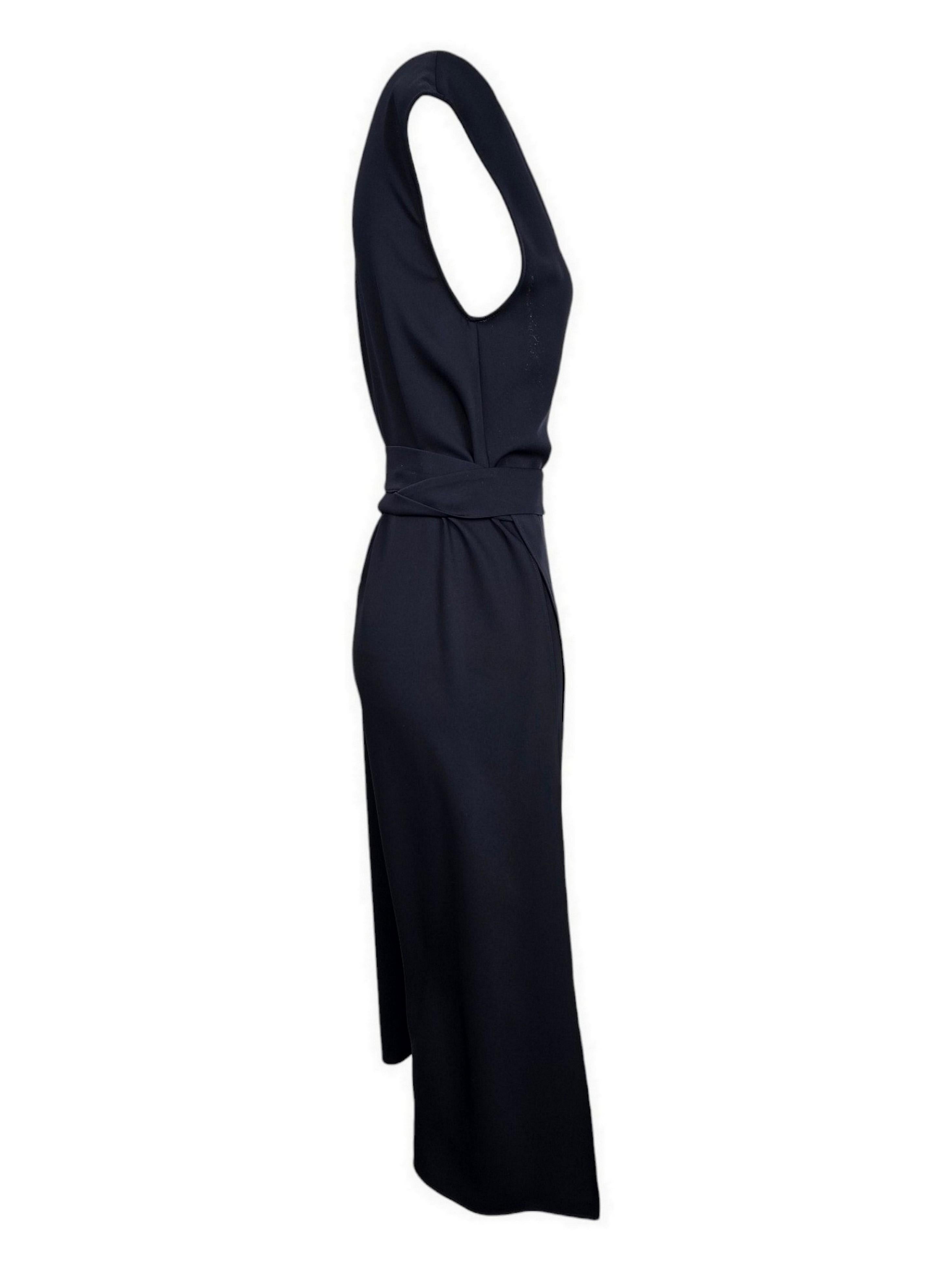 blusa donna lunga in cady blu 