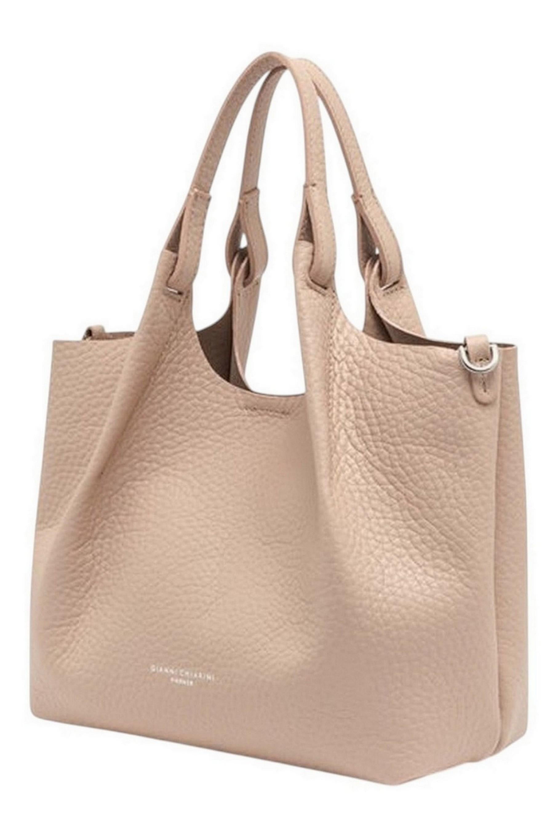 borsa donna dua media in pelle rosa 