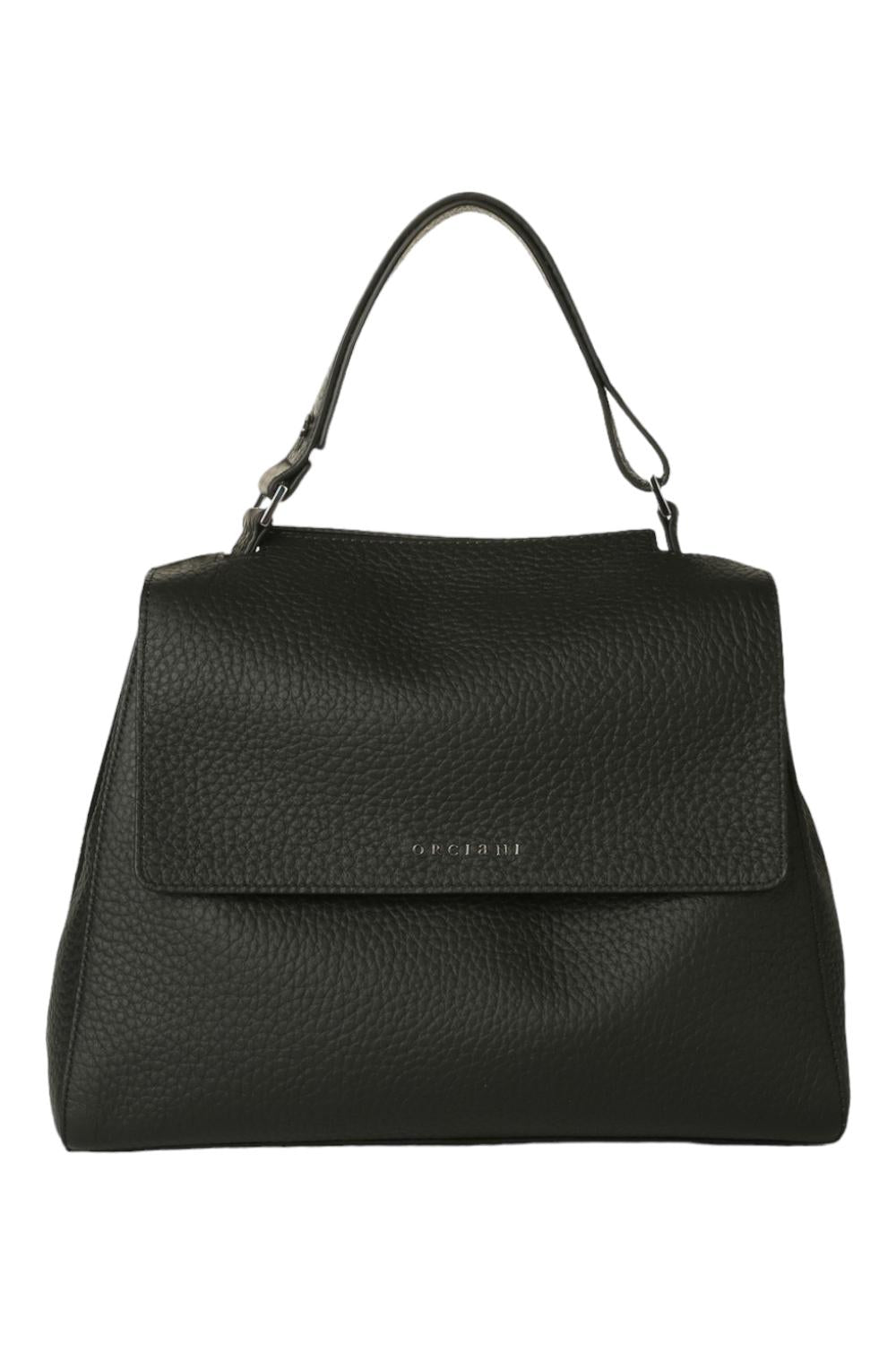 borsa donna sveva media in pelle nera 