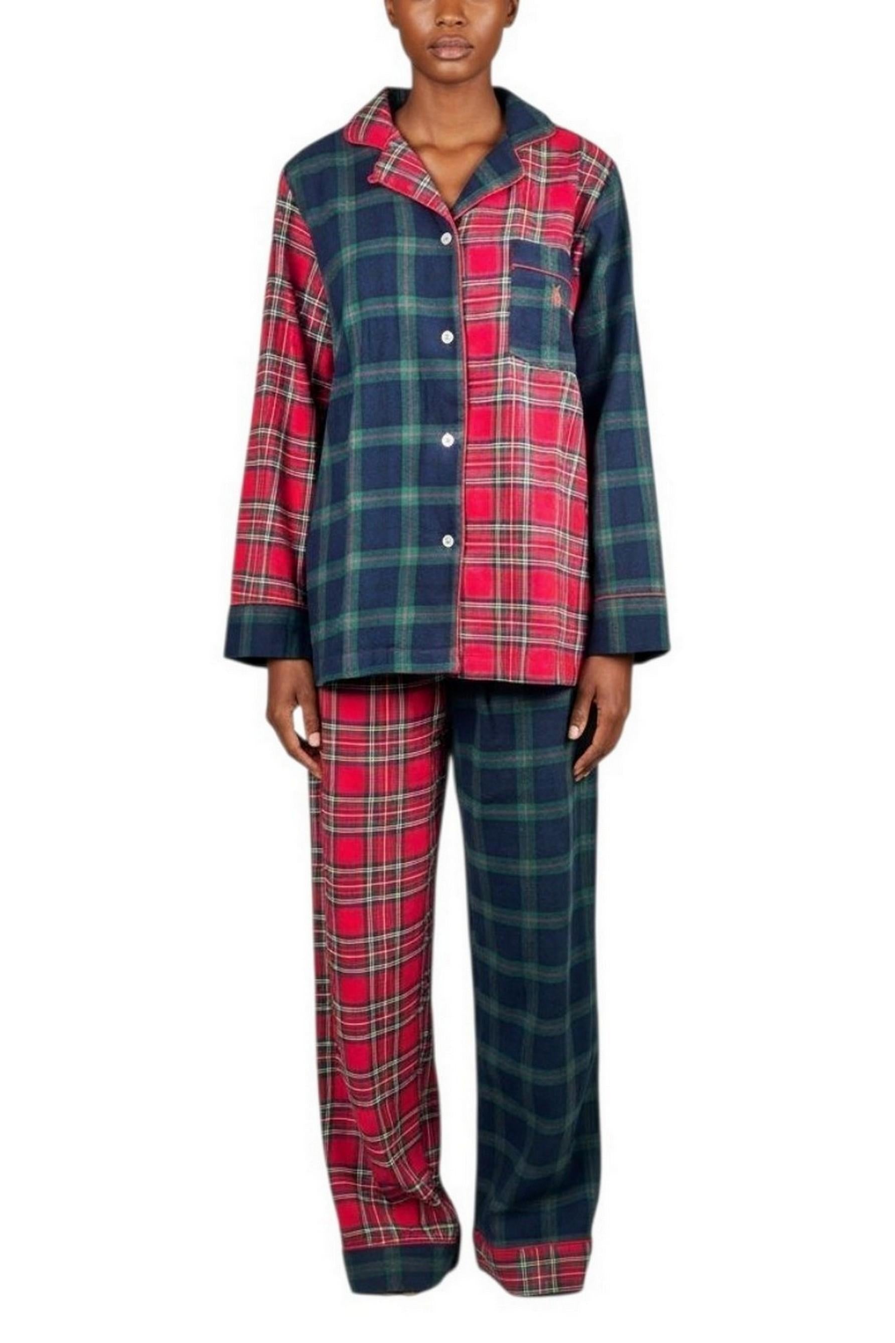 pigiama donna fantasia tartan 