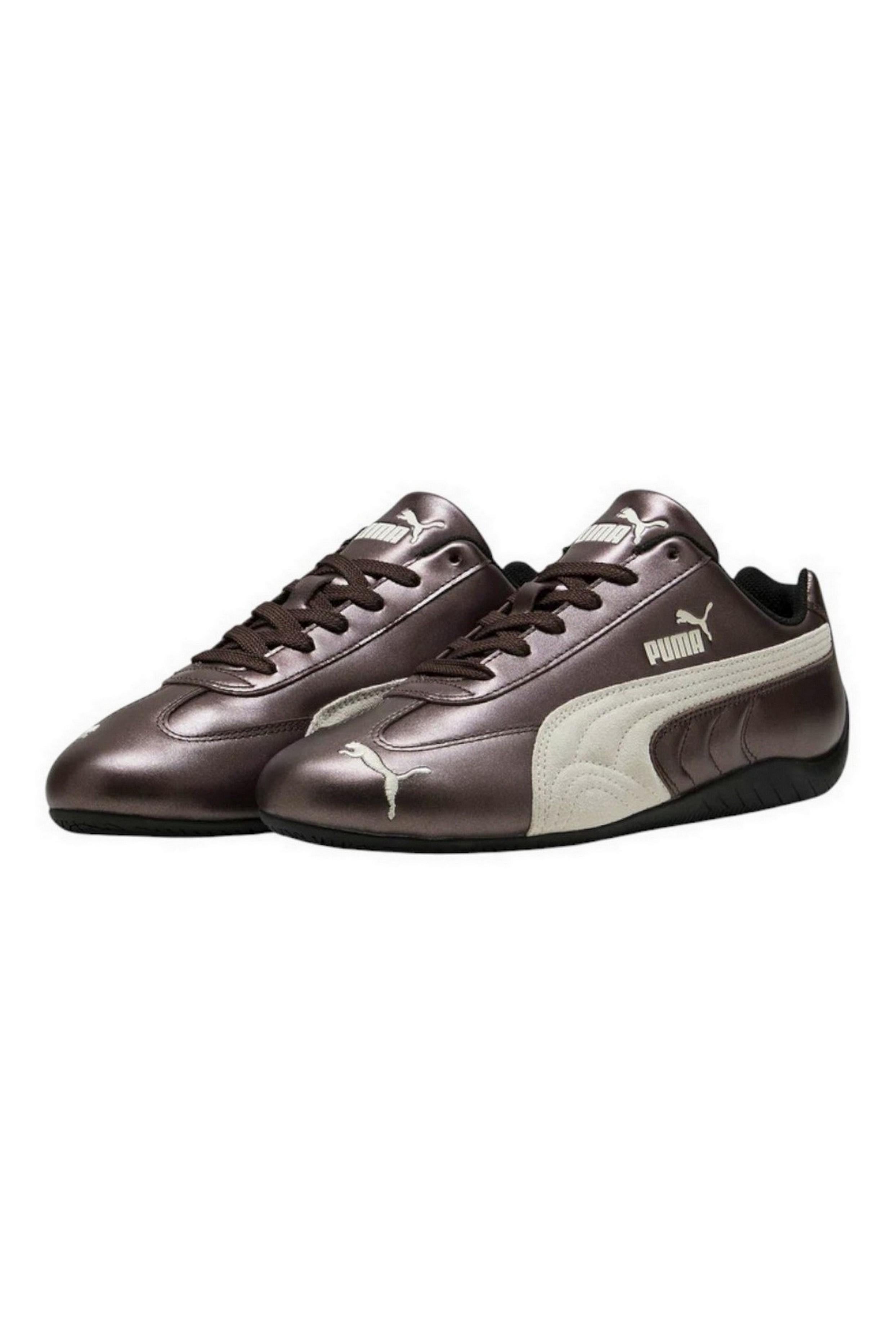 sneaker donna speedcat metallic marrone 