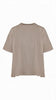 Bomboogie women's cream cotton boxy short-sleeved t-shirt