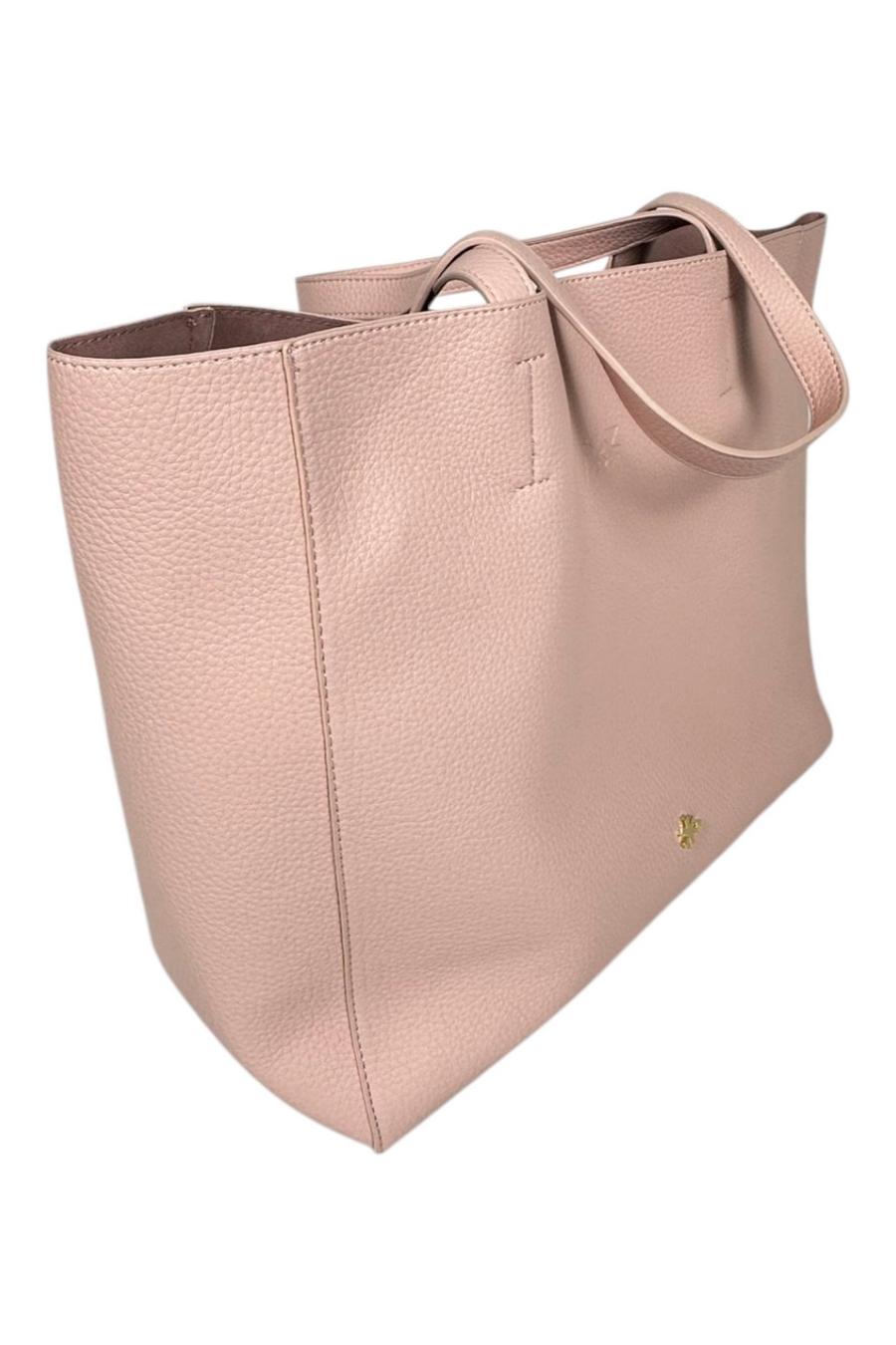 shopper donna grande in ecopelle rosa 