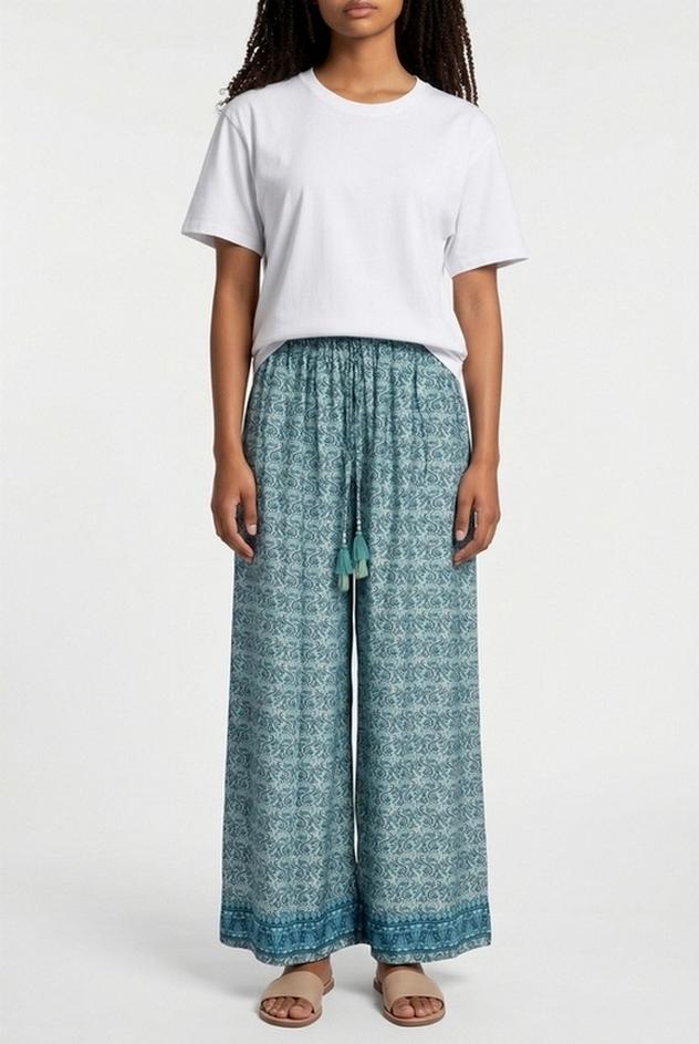 pantalone fantasia cachemire 