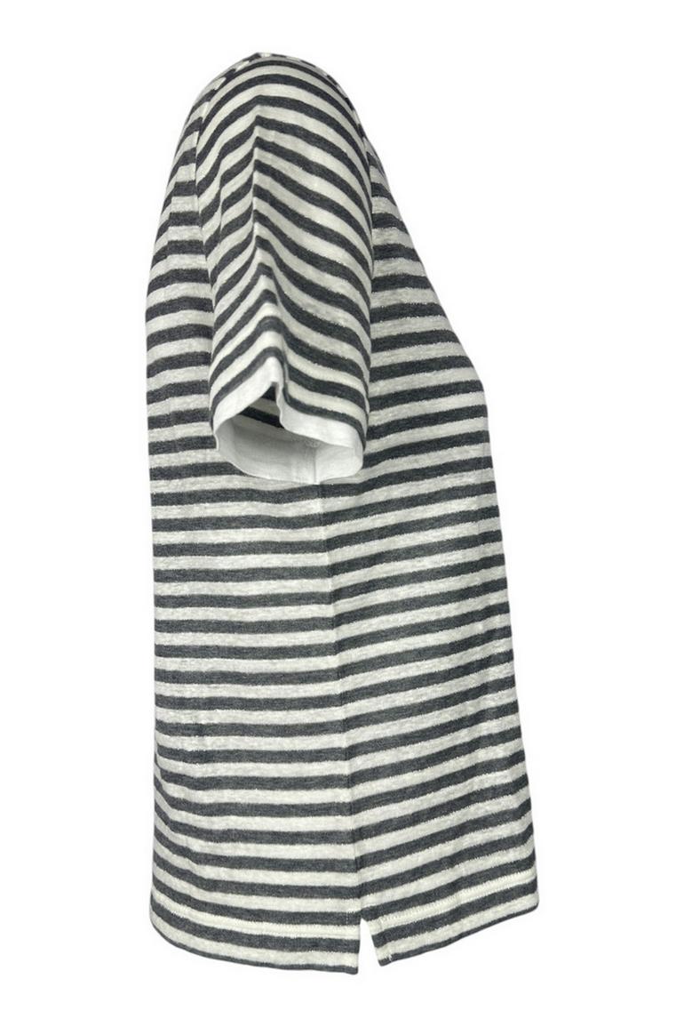 t-shirt a righe 