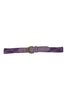 BaxLab Milano fuchsia woven fabric women's belt