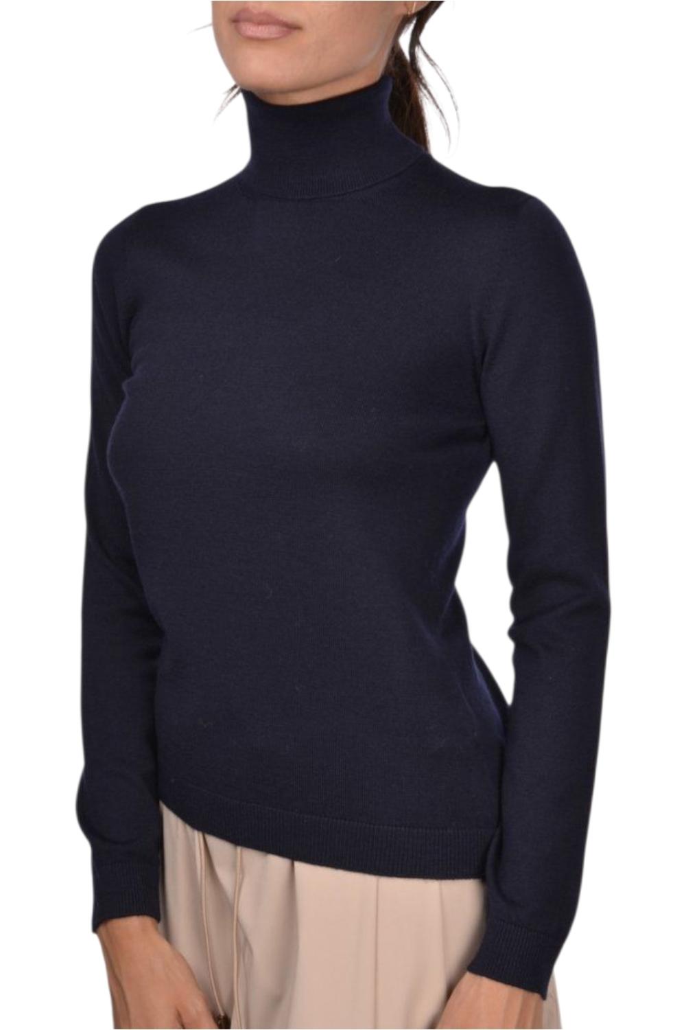 dolcevita sottogiacca blu 