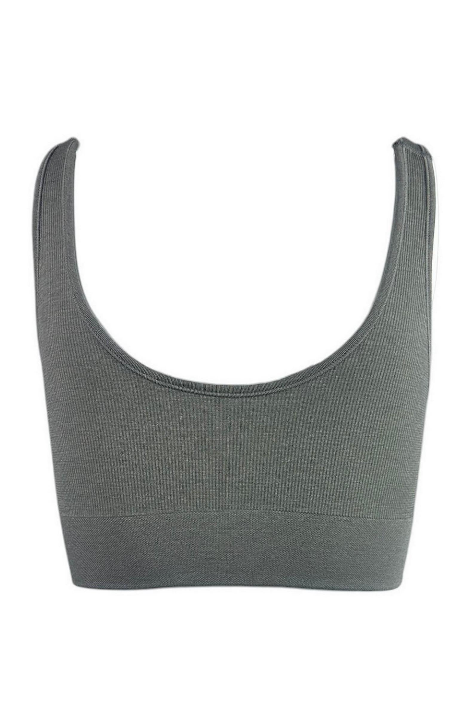 reggiseno sportivo donna grigio 
