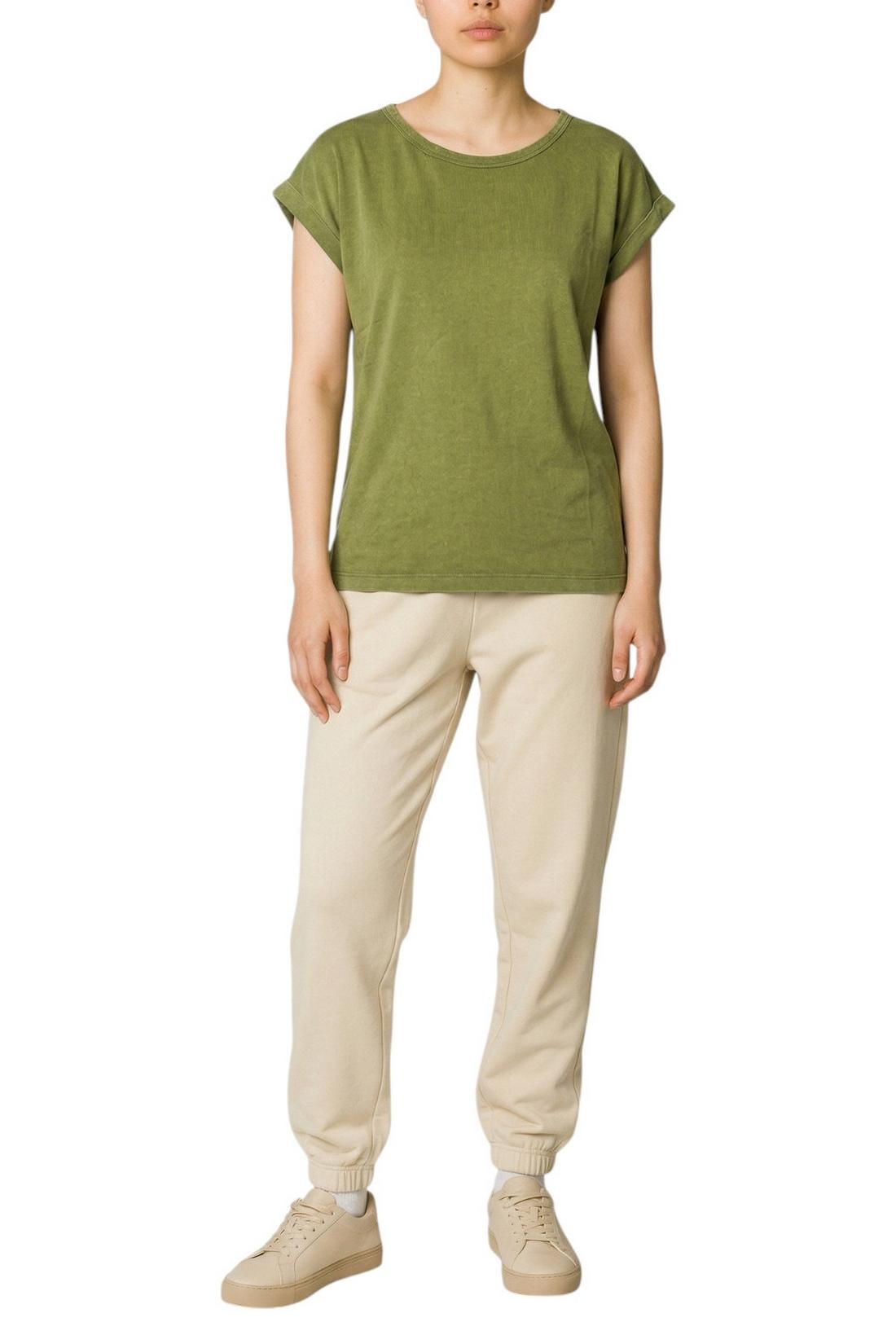 t-shirt donna girocollo militare 