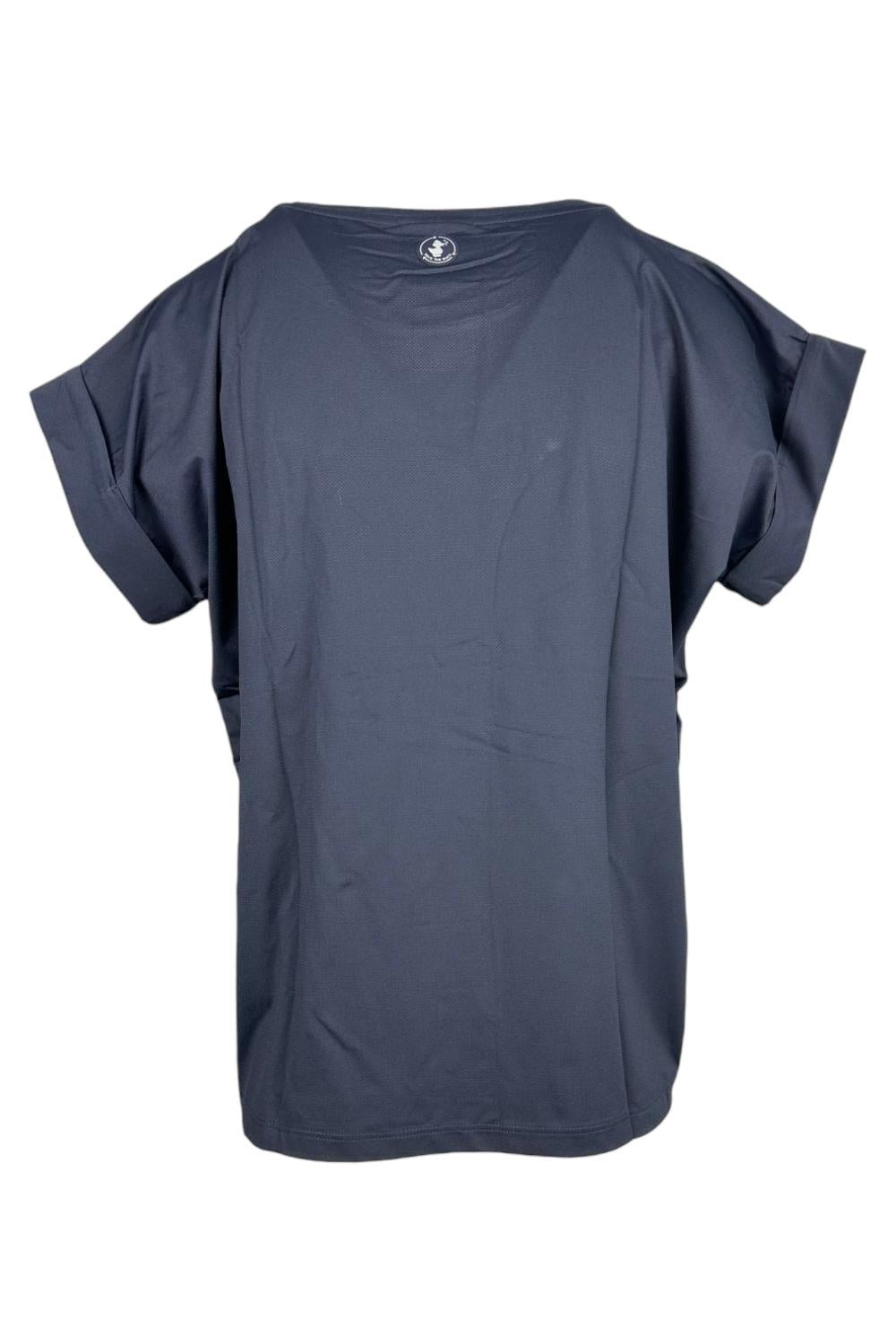 t-shirt donna victoria blu 