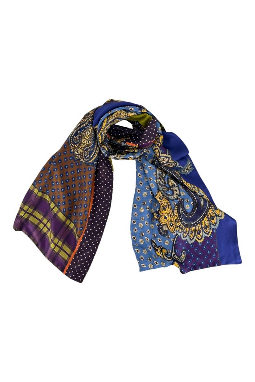 sciarpa donna fantasia multicolor 