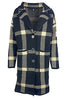manteau femme fantaisie gallois noir et ivoire 1-One