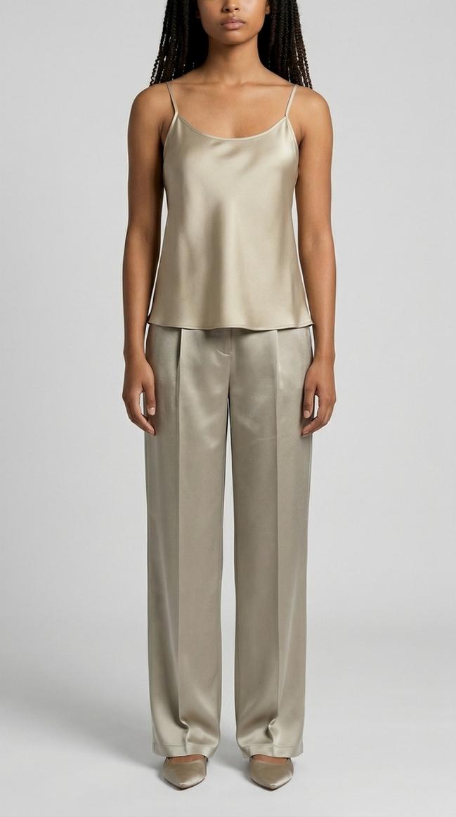 top donna in raso sabbia 