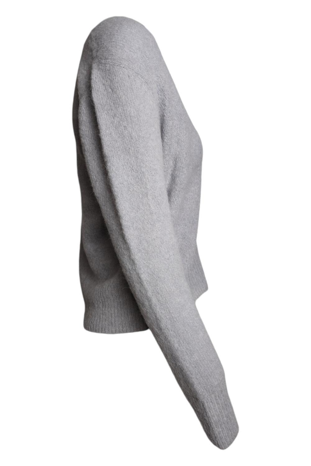 cardigan donna in alpaca stretch perla 