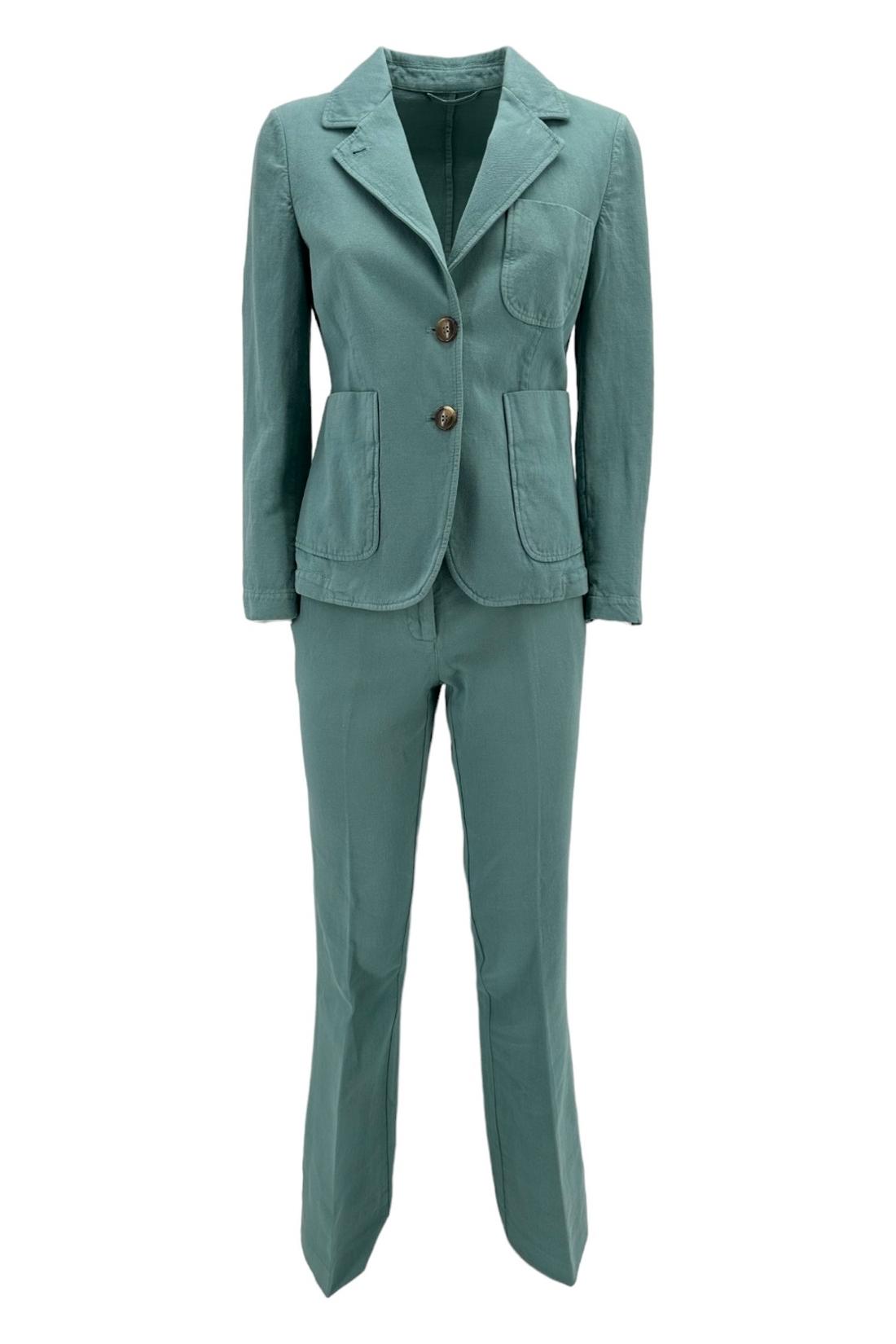 Giacca donna in canvas acqua monopetto 