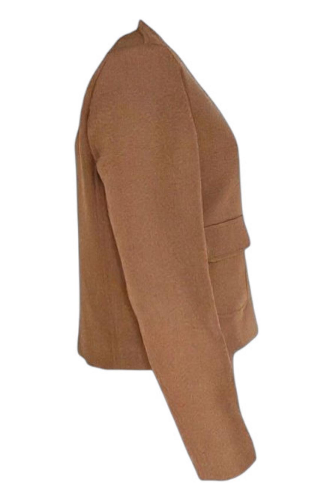 giacca donna chanel cammello 