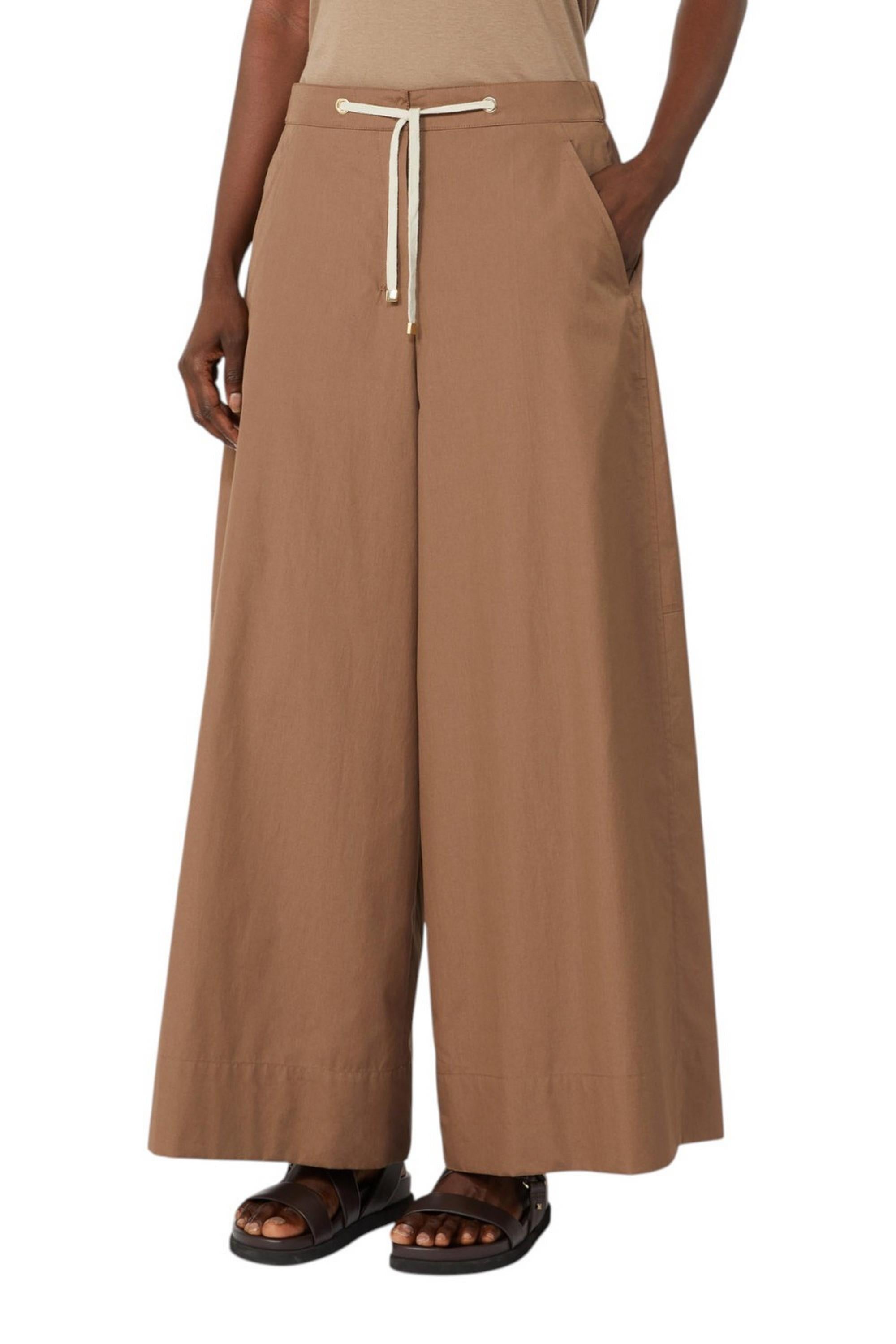 pantalone donna gufo castagna 