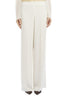 pantalón mujer ancho en cady color leche P.A.R.O.S.H.