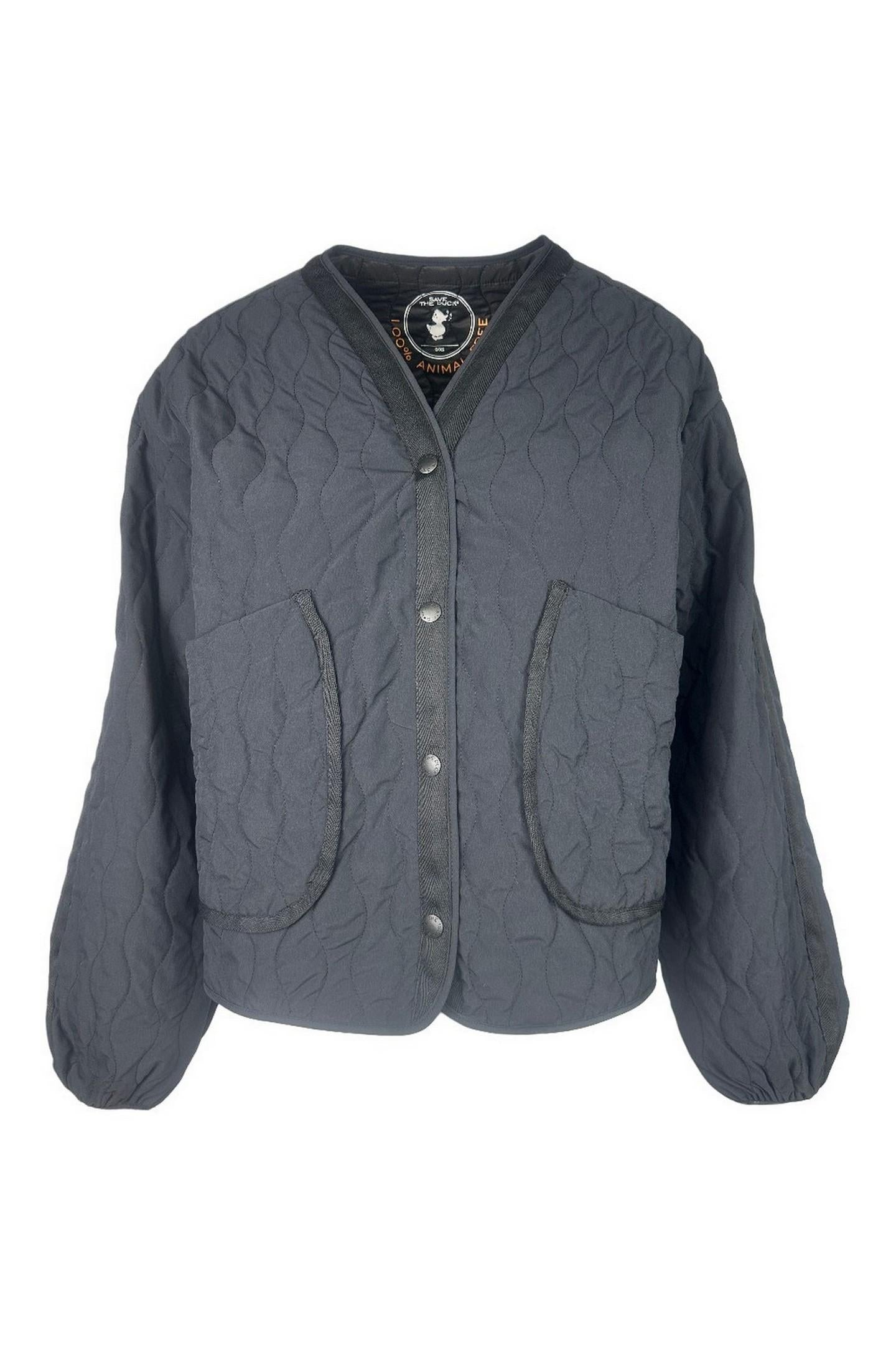 bomber donna fara nero 
