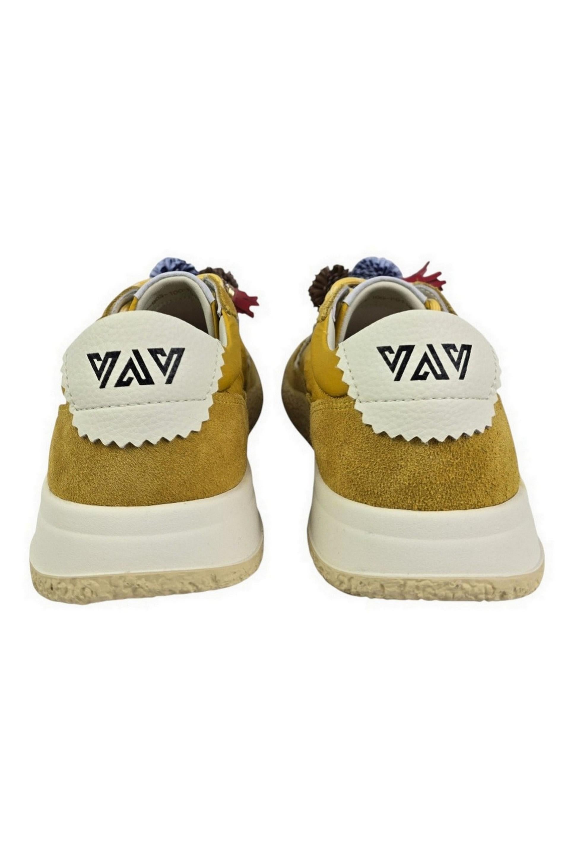 sneakers donna giallo 