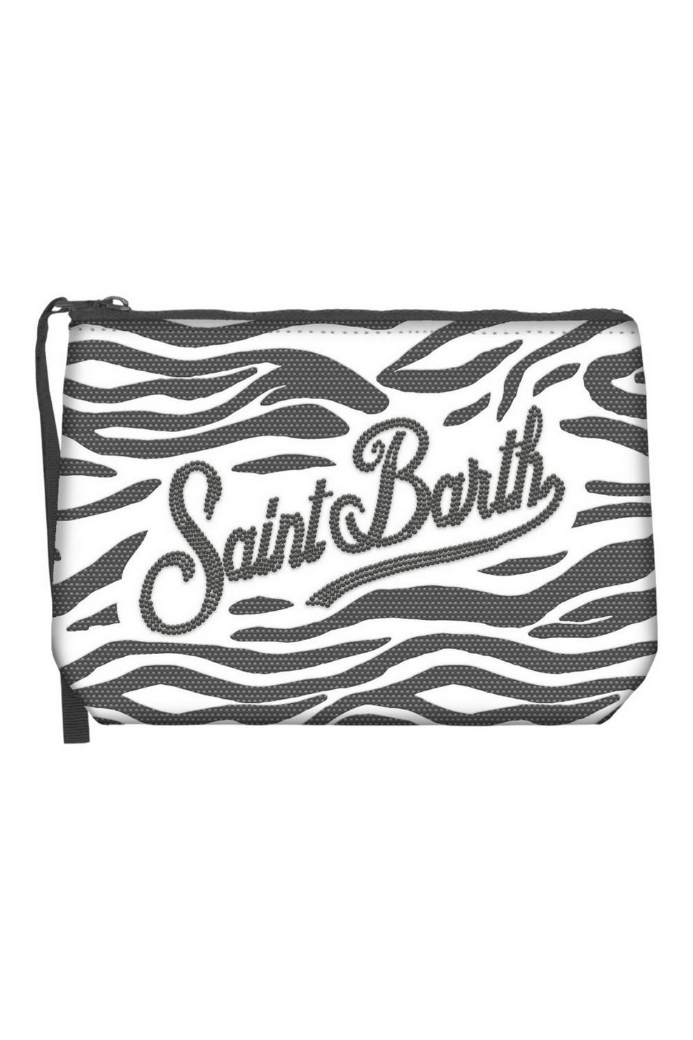 trousse donna aline fantasia zebrata bianco e nero 