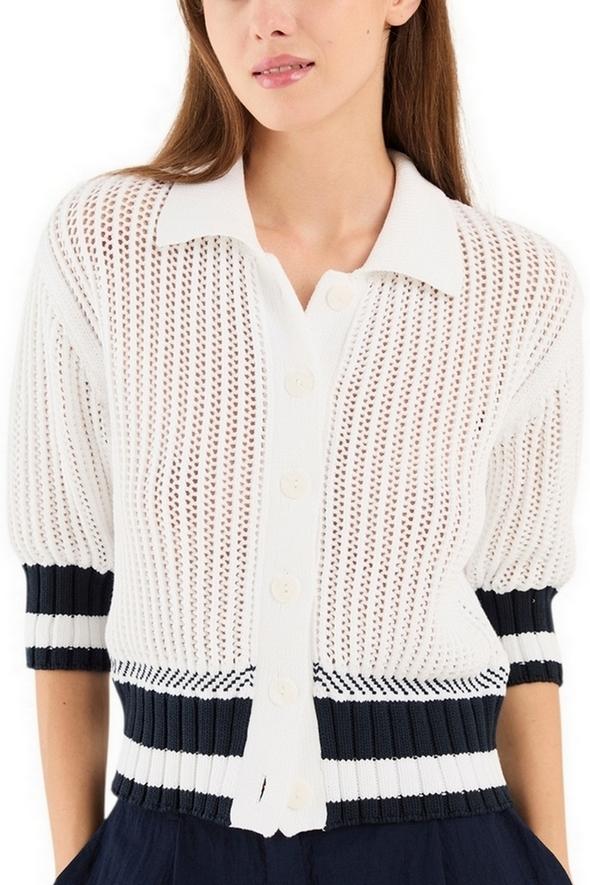 cardigan modello polo 