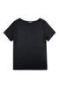 Camiseta en Jersey negro Fay