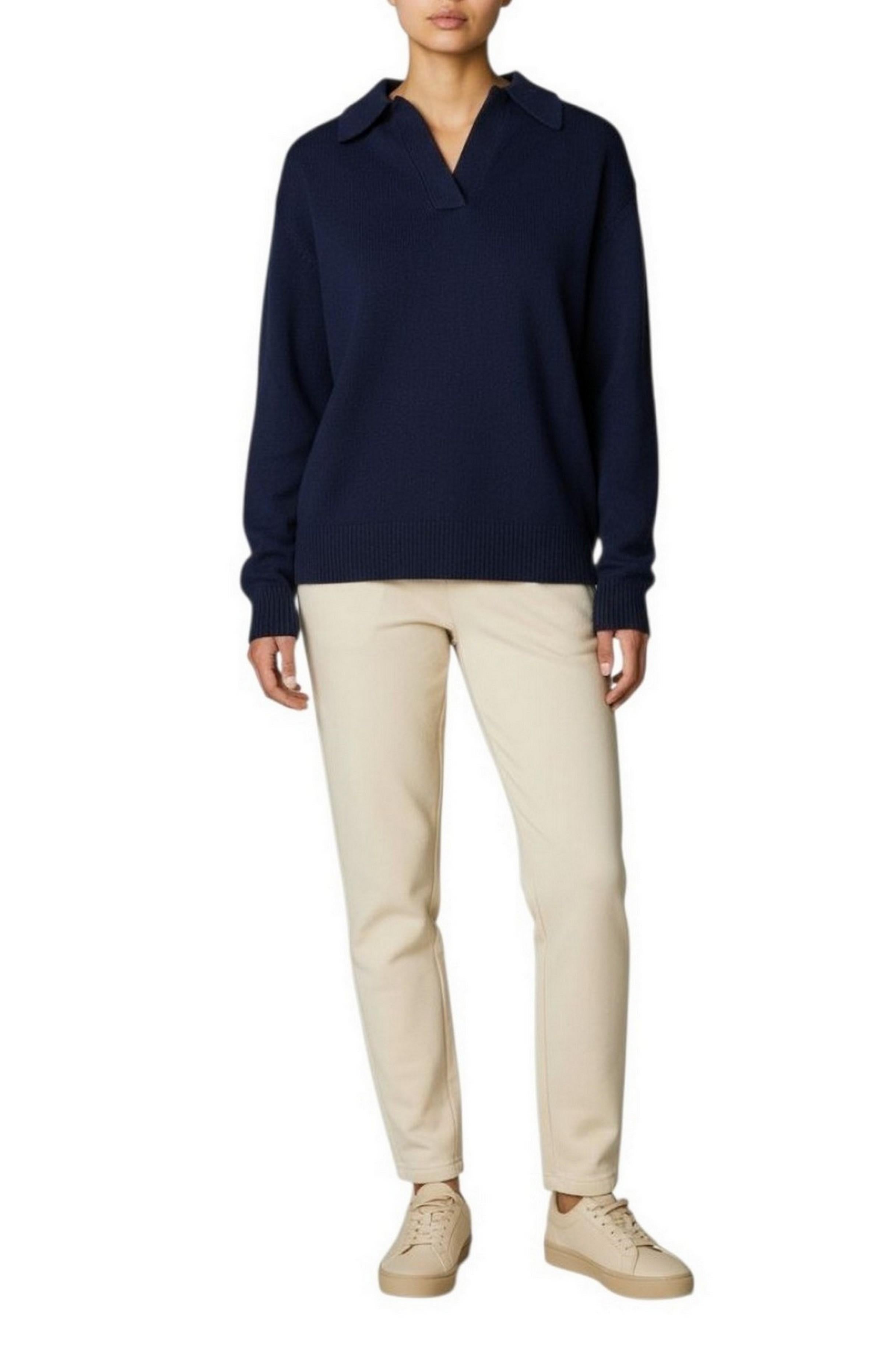 Maglione donna blu navy Eze 