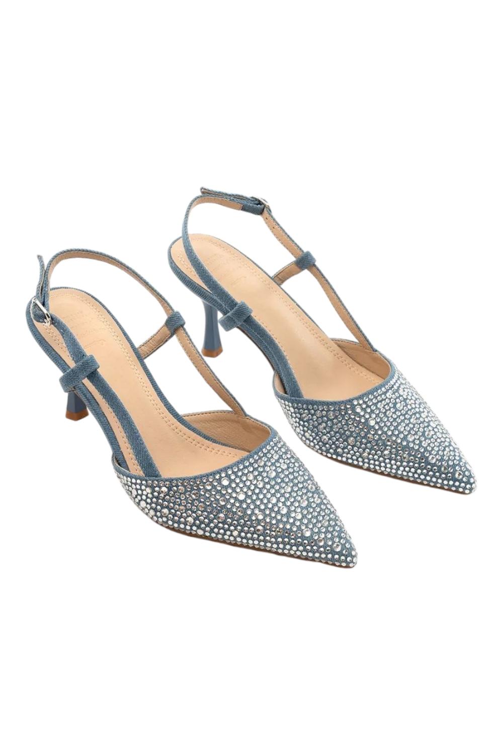 SLINGBACK donna SAN FRANCISCO DENIM 