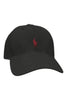 chapeau femme modèle baseball noir Ralph Lauren