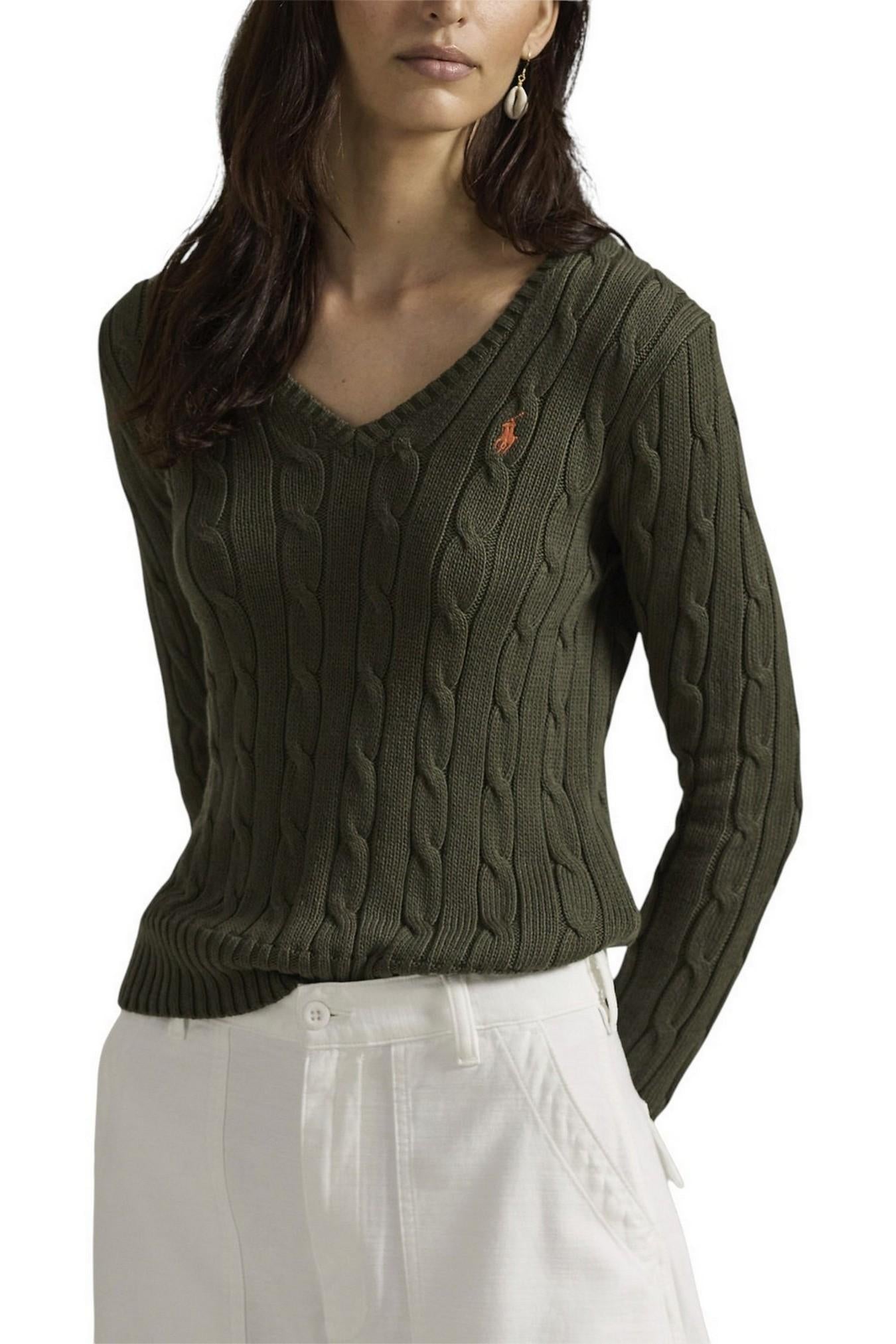 scollo a v donna a  trecce militare 