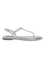 sandalia mujer con strass plata Twenty Fourhaitch