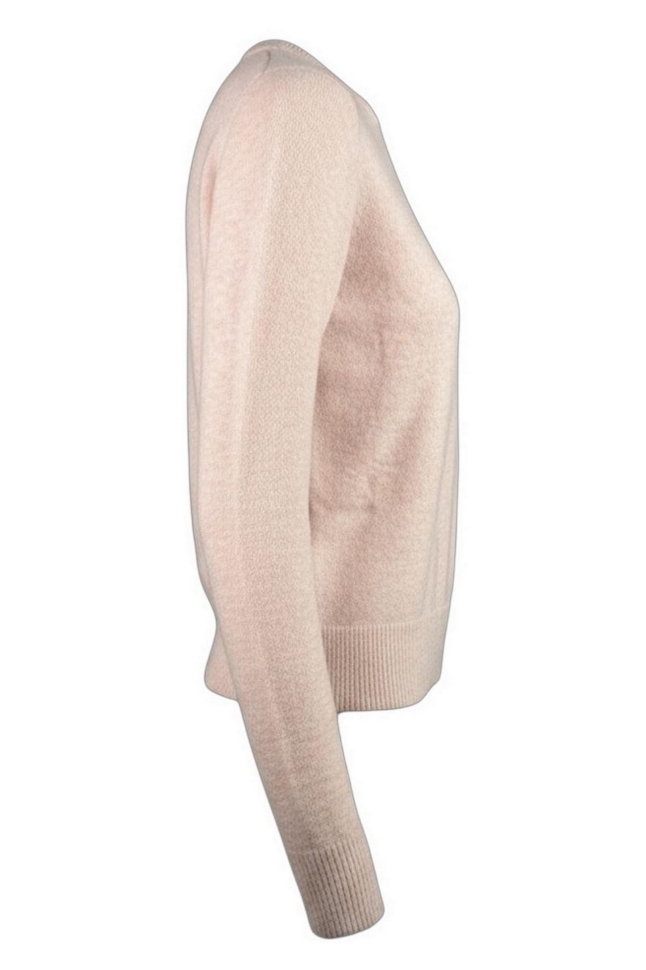 maglione donna sorbonne in alpaca rosa 
