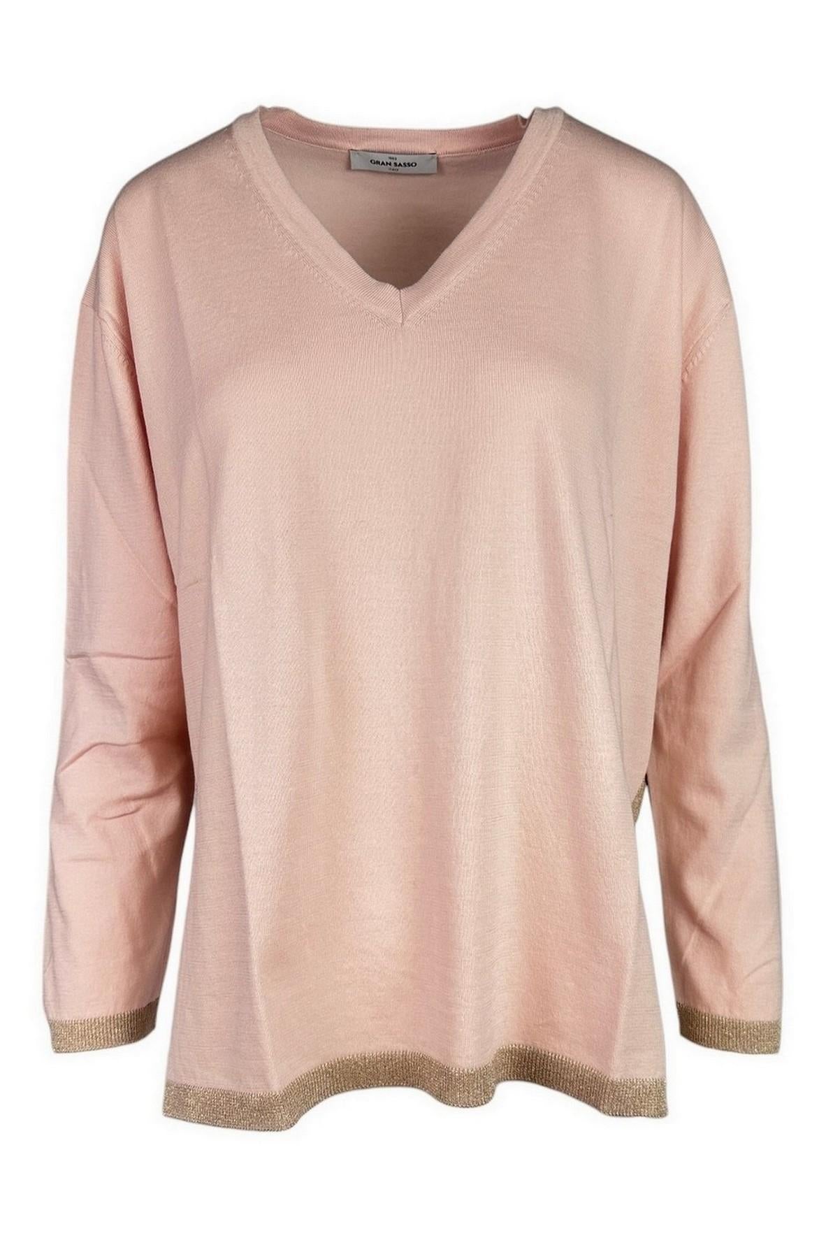 maglia donna over rosa 