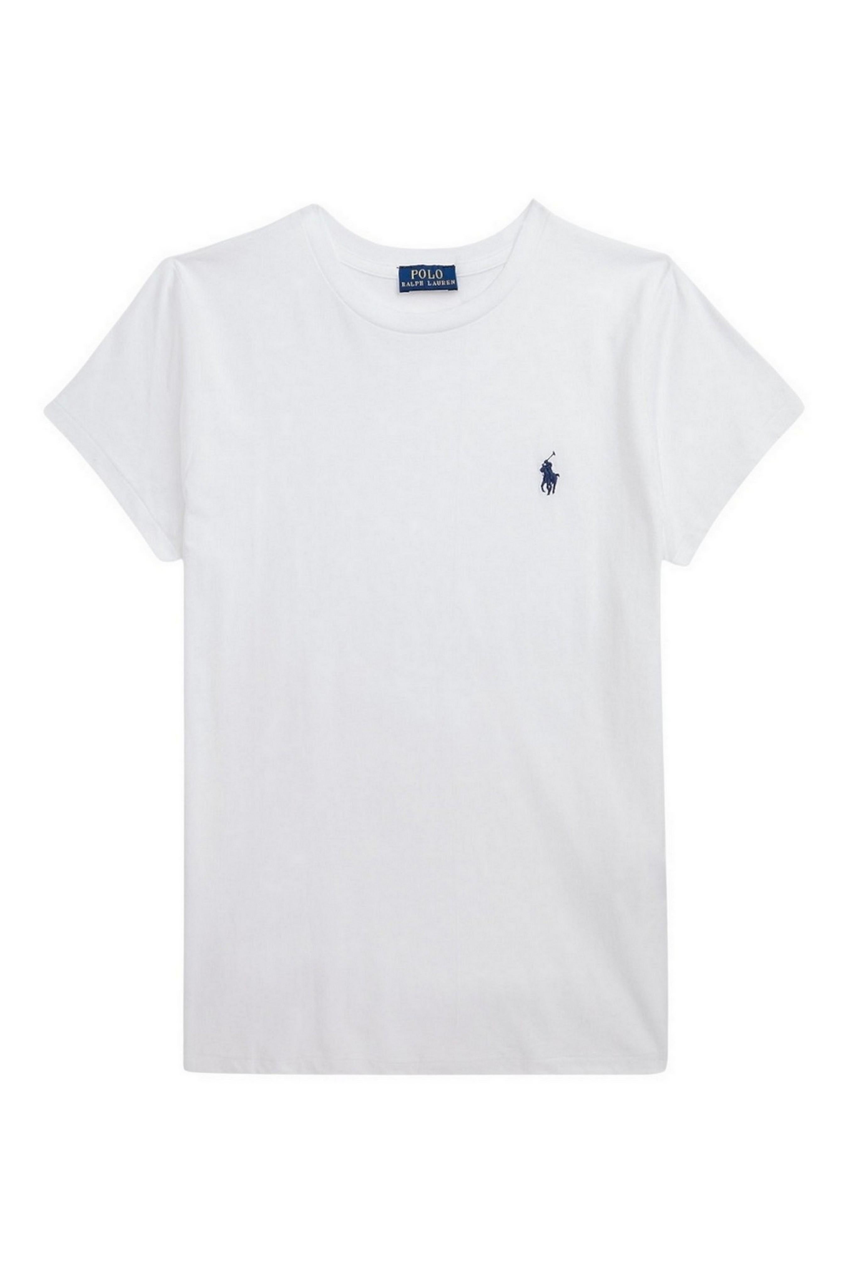 t-shirt donna mezza manica bianco 